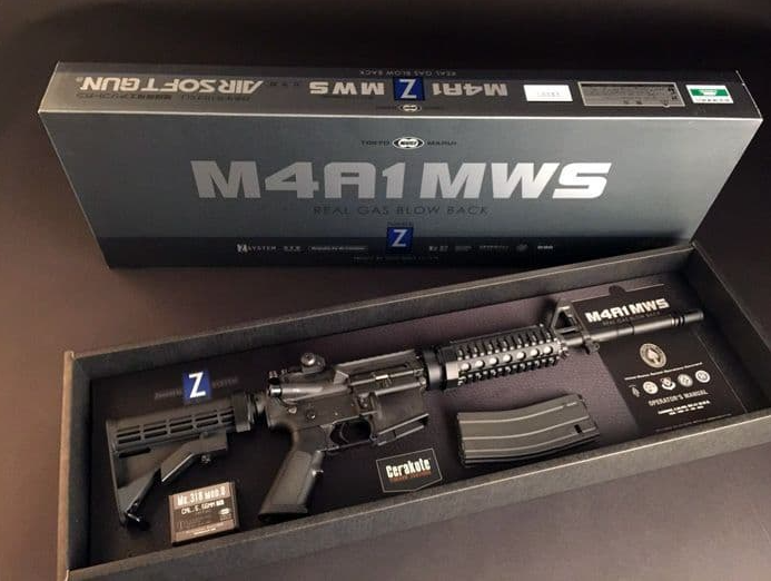 TOKYO MARUI Airsoft Rifle M4A1 M.W.S. GBB