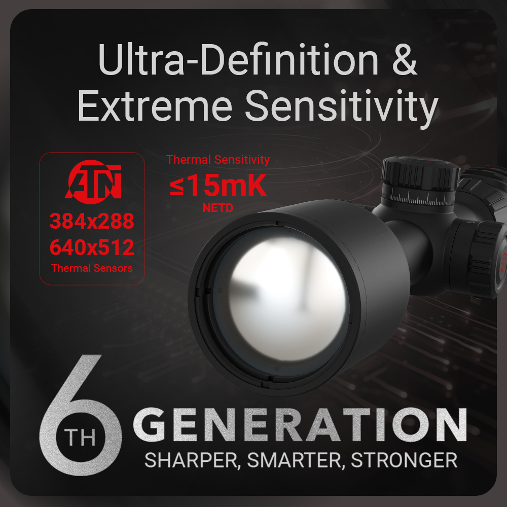 ATN Thermal Rifle Scope ThOR 6 Elite