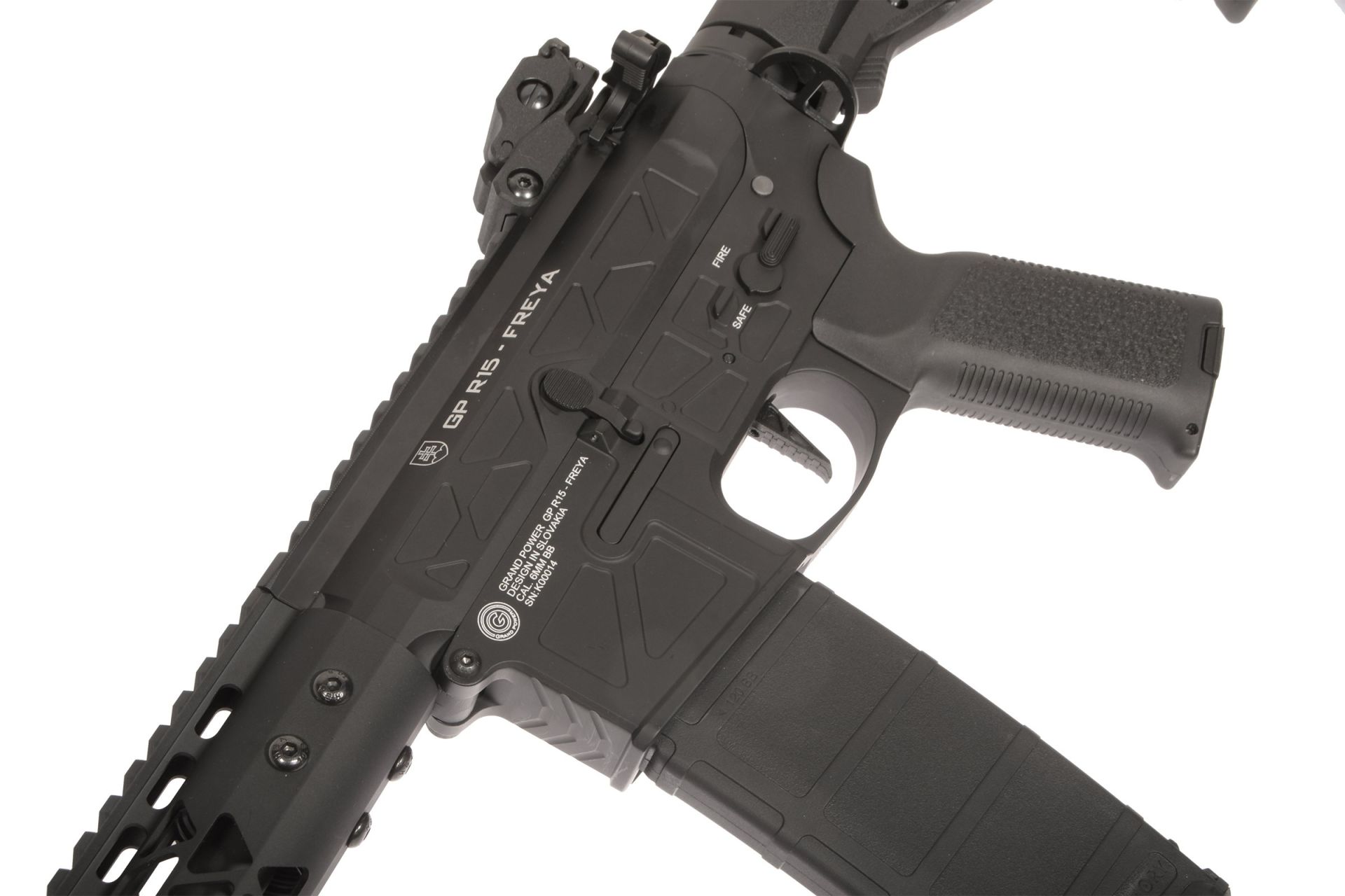 DELTA ARMORY airsoft gun FREYA R15 SKELETON 13" 