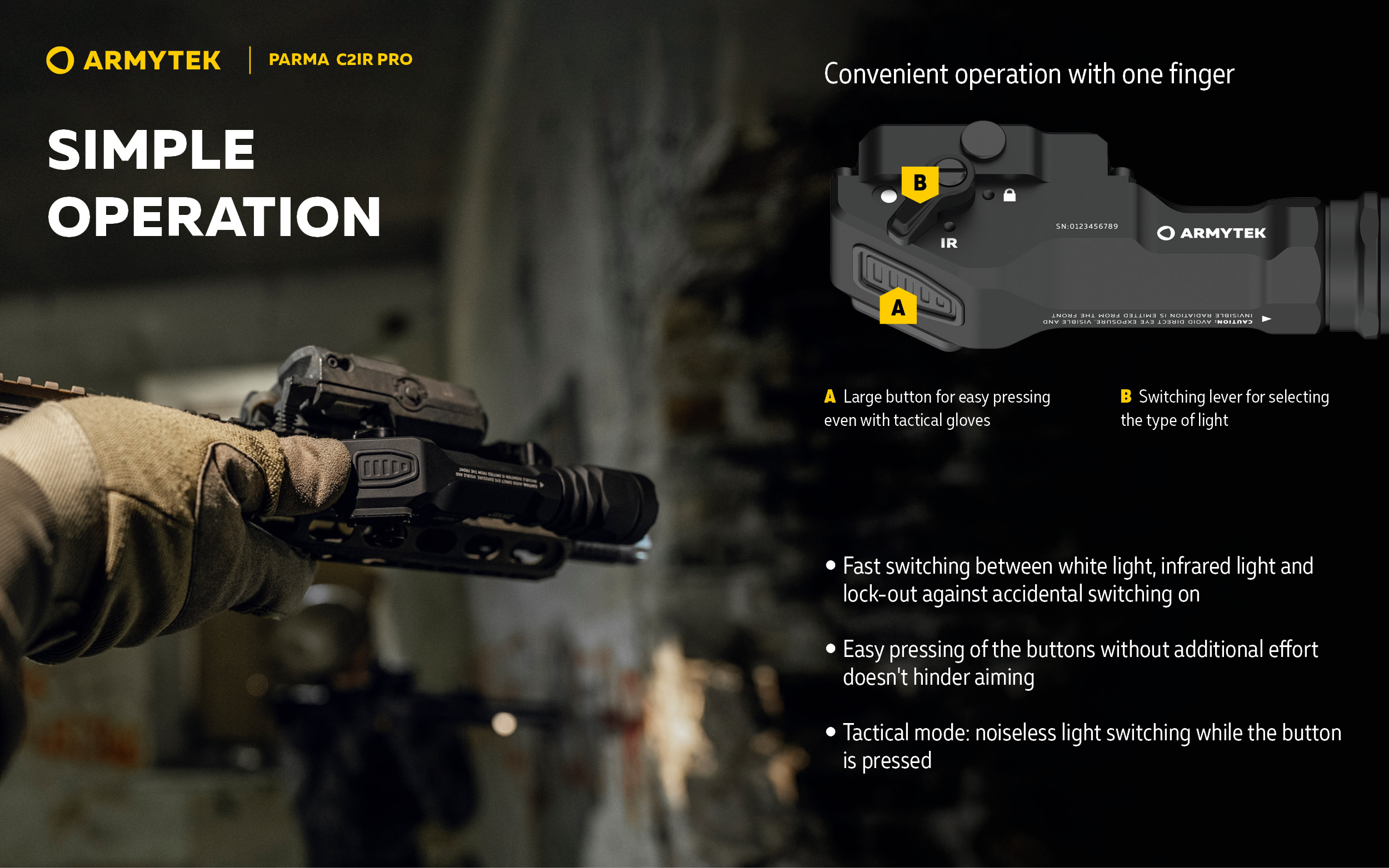 ARMYTEK Parma C2IR Pro