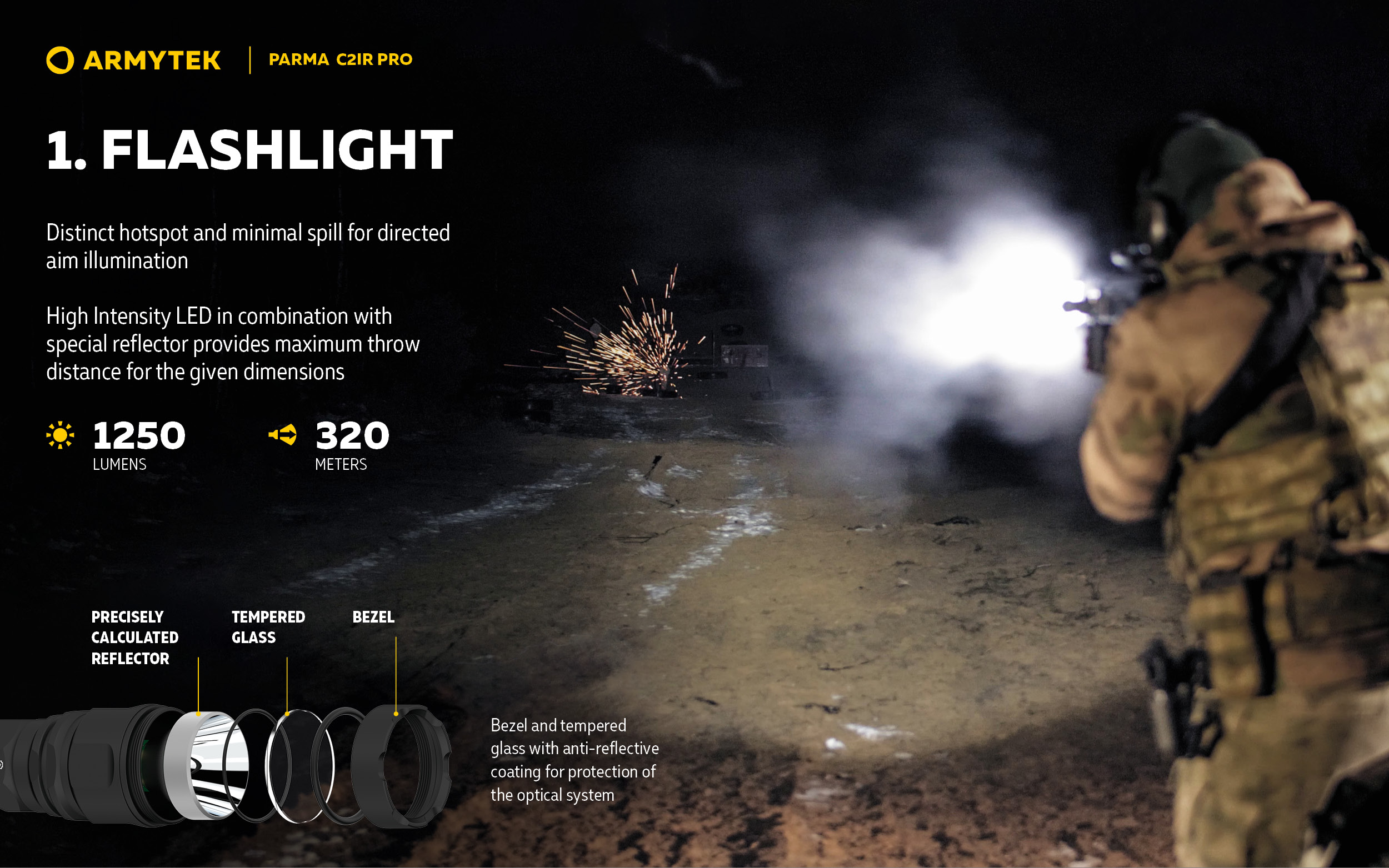 ARMYTEK Parma C2IR Pro