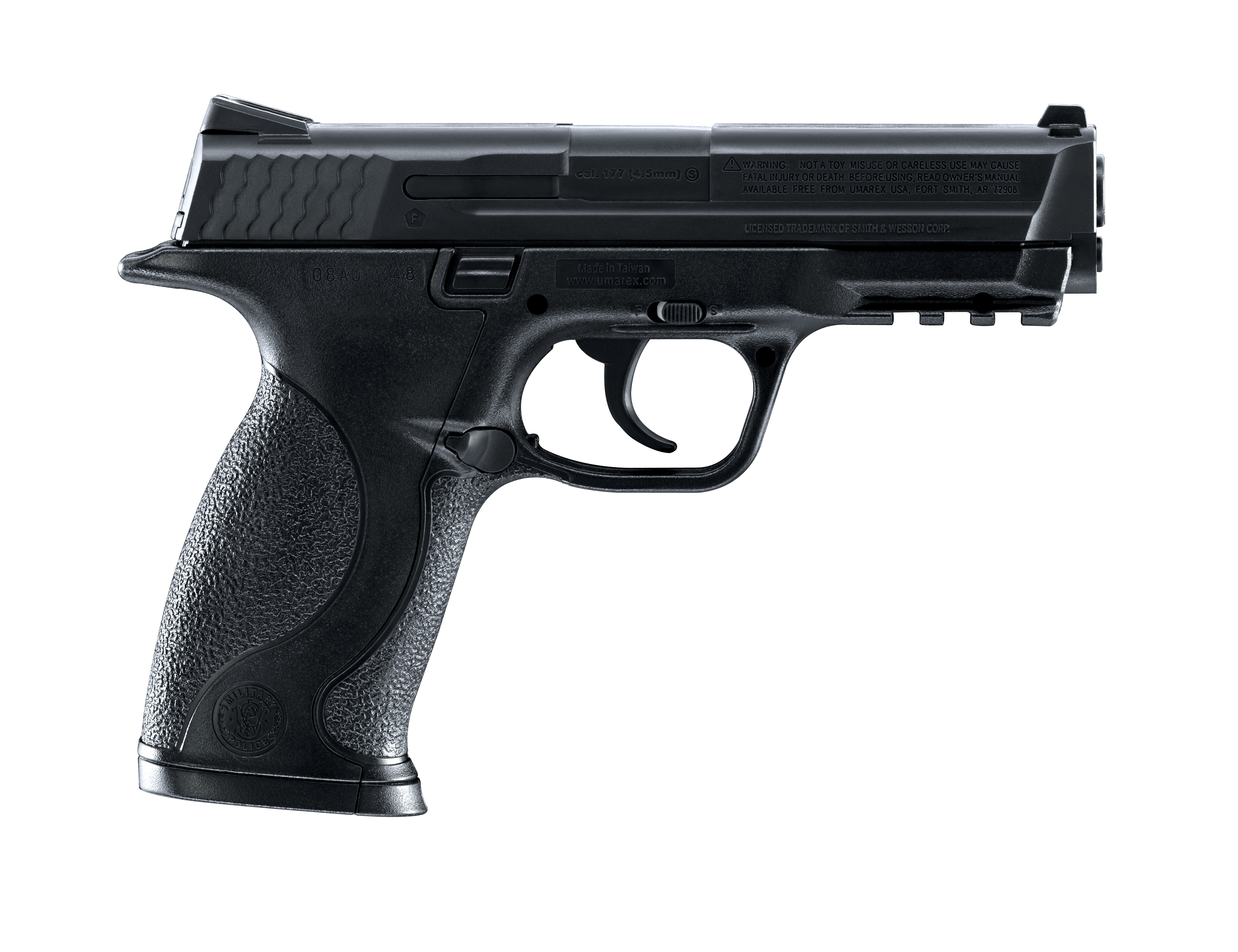 SMITH & WESSON (Umarex) CO2 Airgun Replica BB M&P40 4.5mm 3J