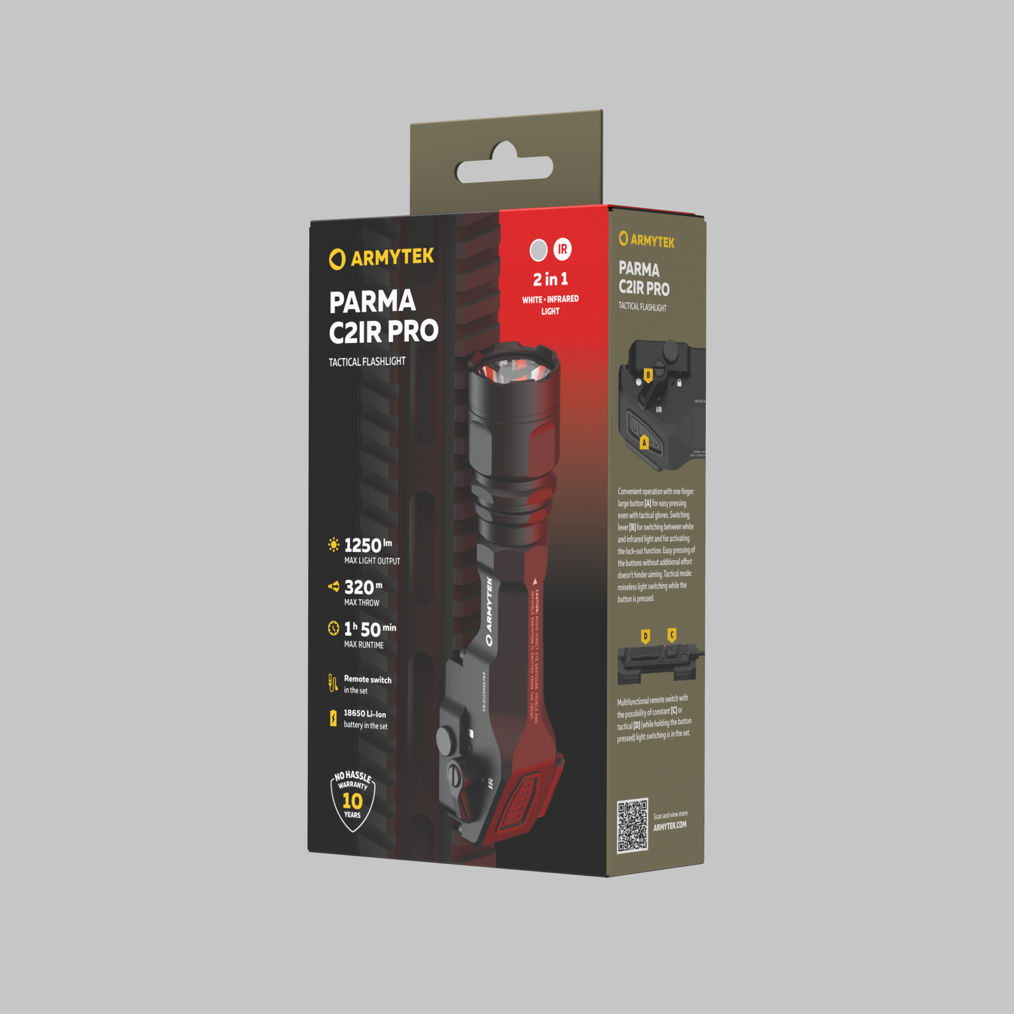 ARMYTEK Parma C2IR Pro