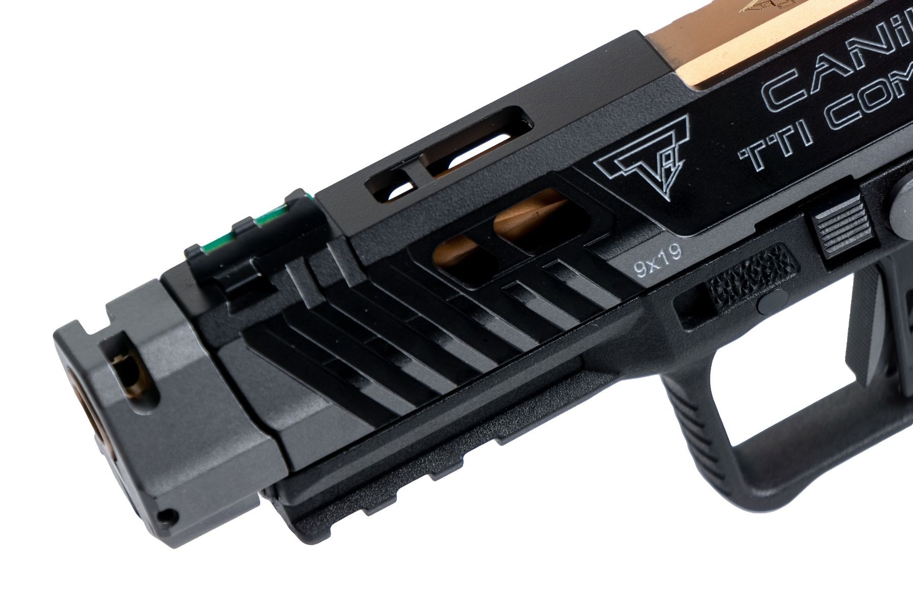 CANIK Full Size TTI Combat 9x19mm Smoke CANIK Full Size TTI Combat 9x19mm Smoke