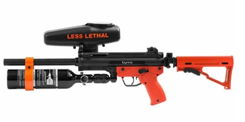 BYRNA Training Markers  MLR .68 - Black / Orange Full Auto