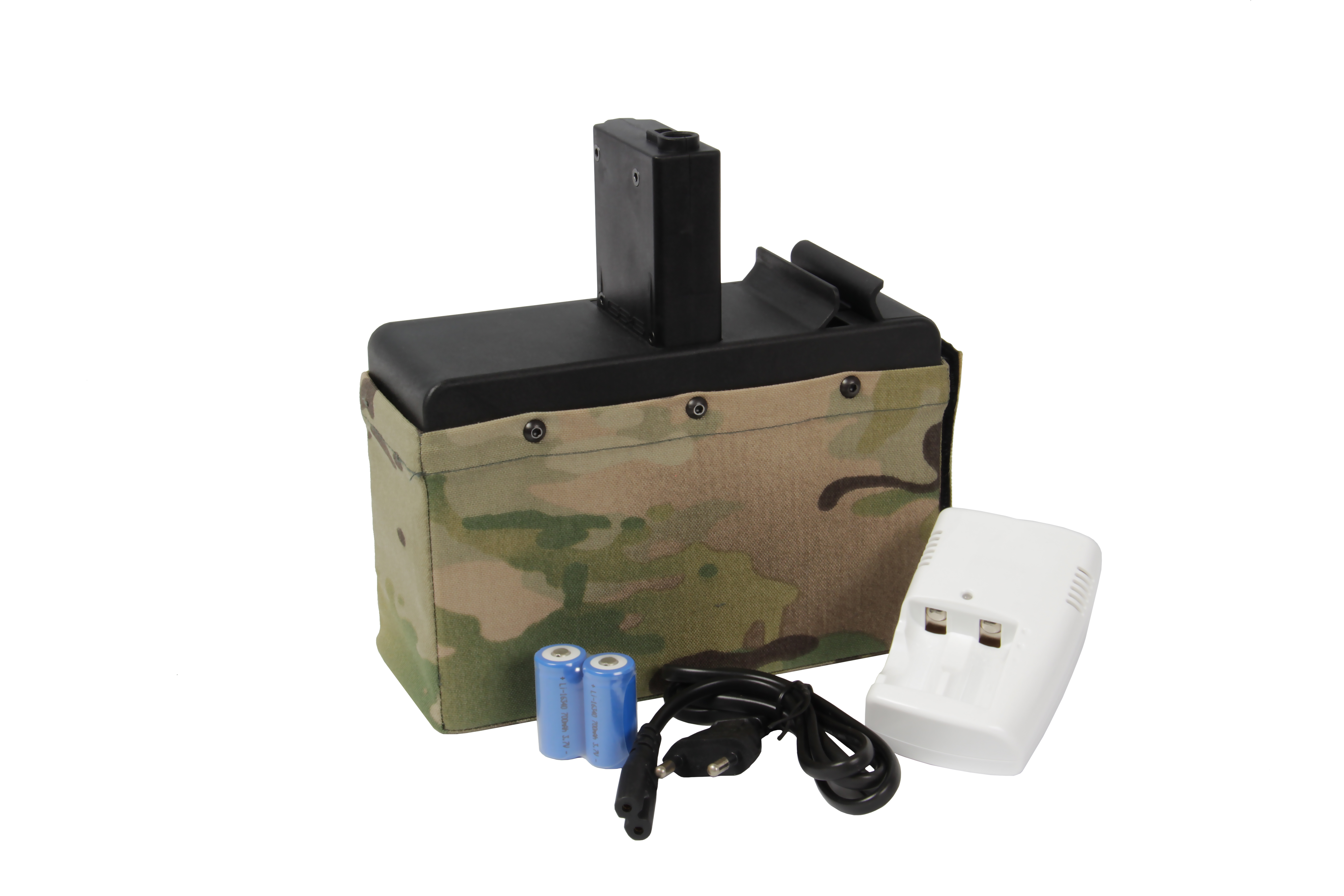 G G Cm16 Lmg Box Magazine 2500r Dark Camo Sw 2