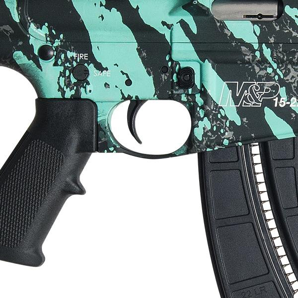 S&W M&P 15-22 Sport Robin's Egg Blue Platinum