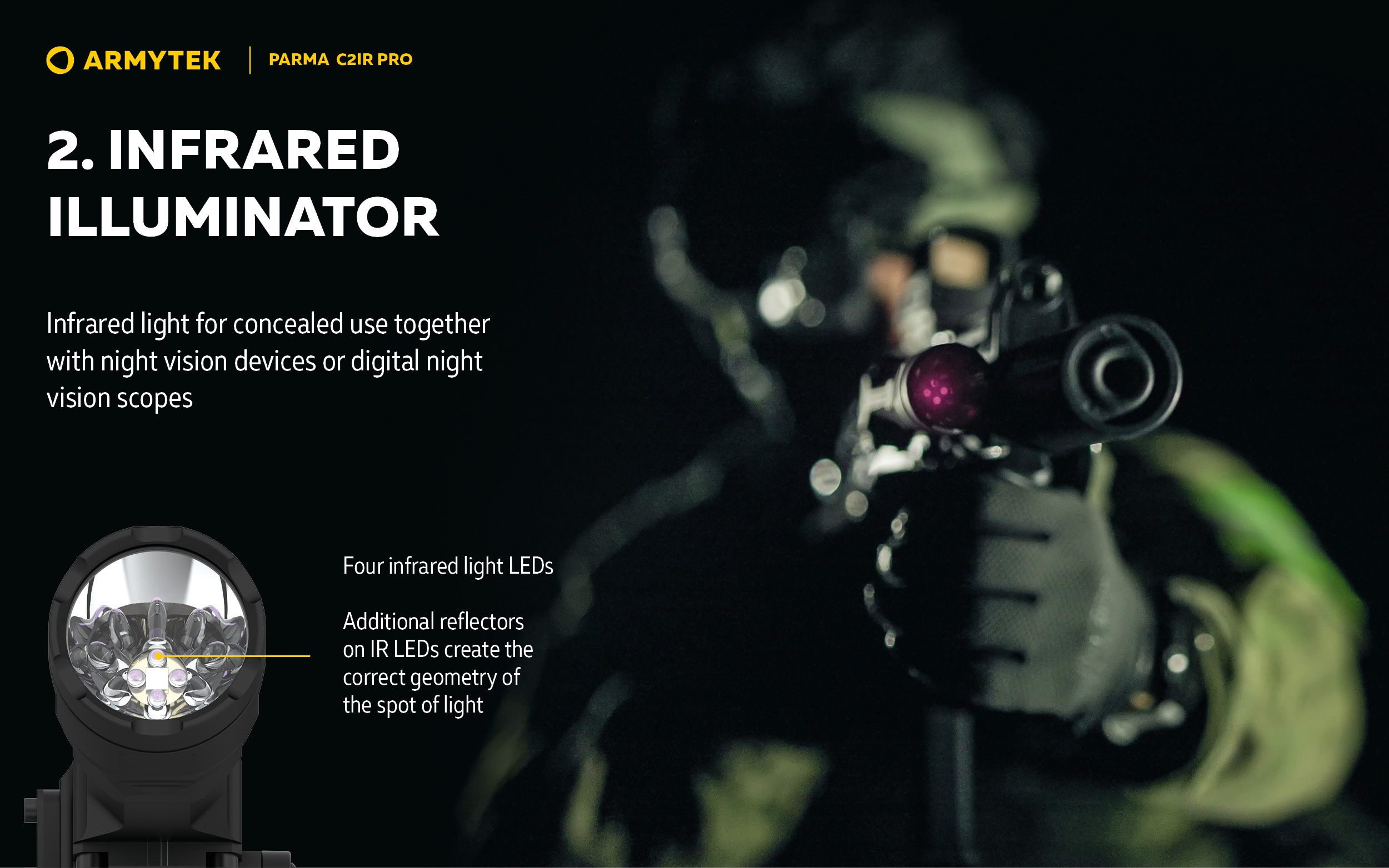 ARMYTEK Parma C2IR Pro