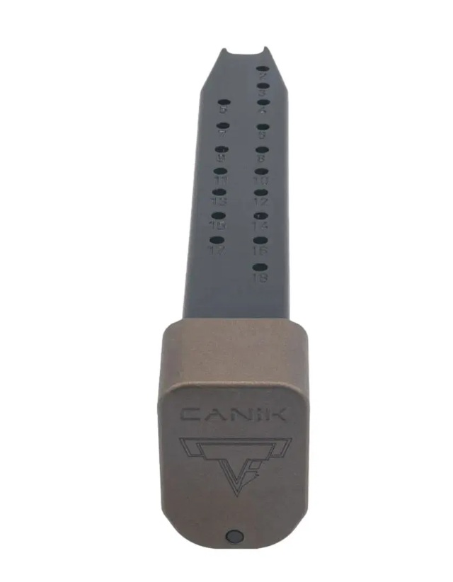 CANIK Magazine TTI Combat w/ Taran Tactical Innovations Floor Plate