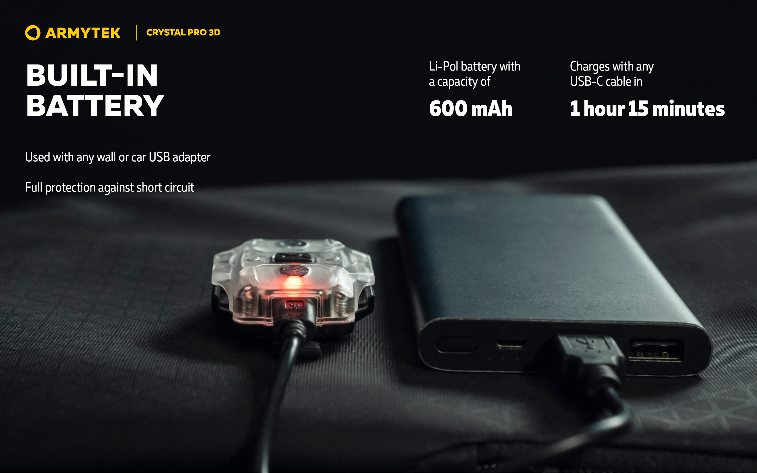 ARMYTEK Crystal Pro 3D Red