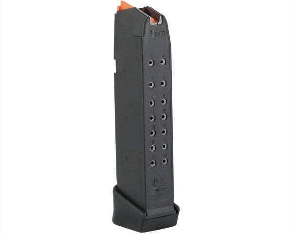 GLOCK Magazine G17+2 19 Rd (orange follower) for Glock 17,17L,34,(19),(26)