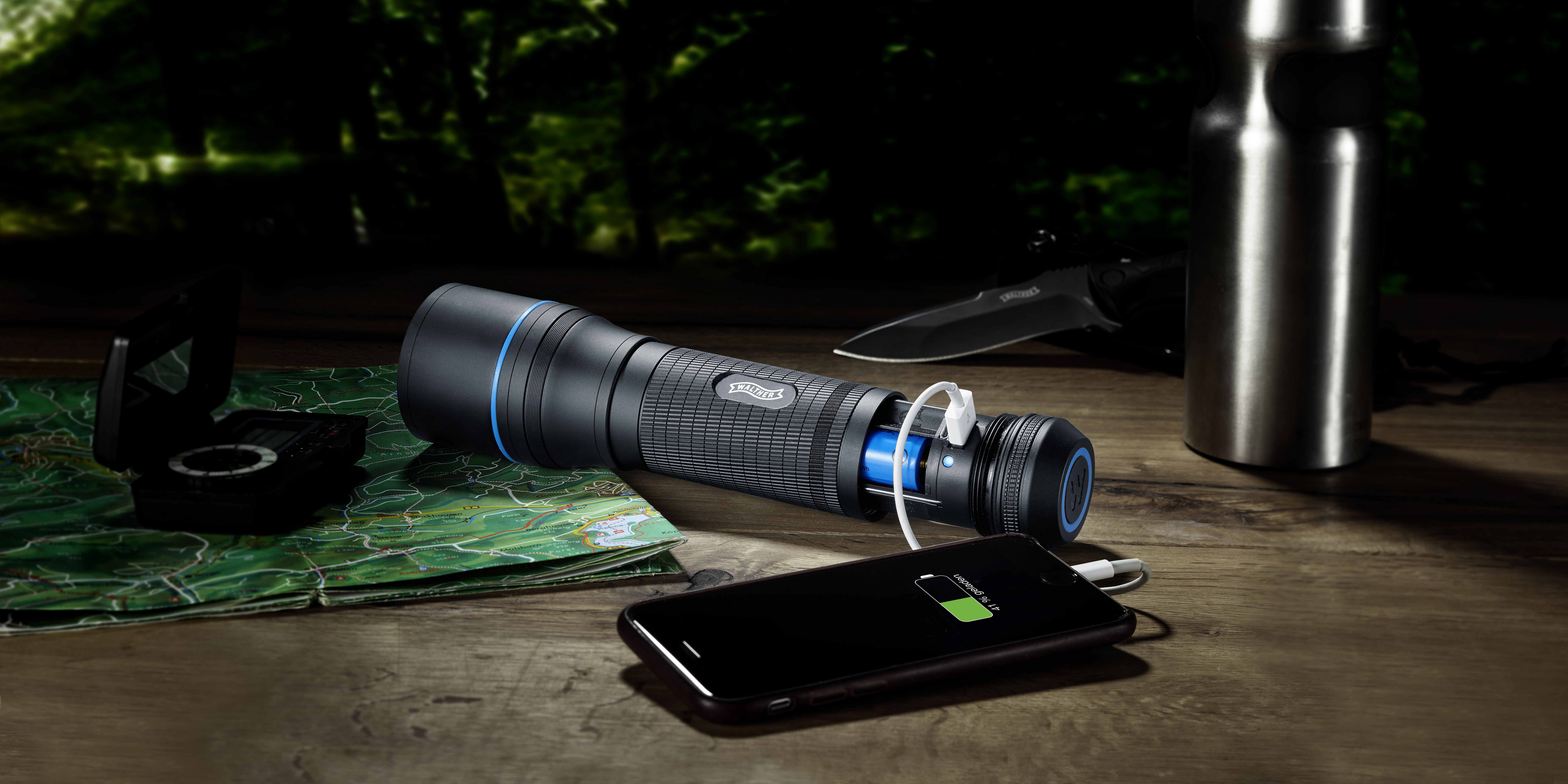 WALTHER (Umarex) Flashlight/ Powerbank GL2000r