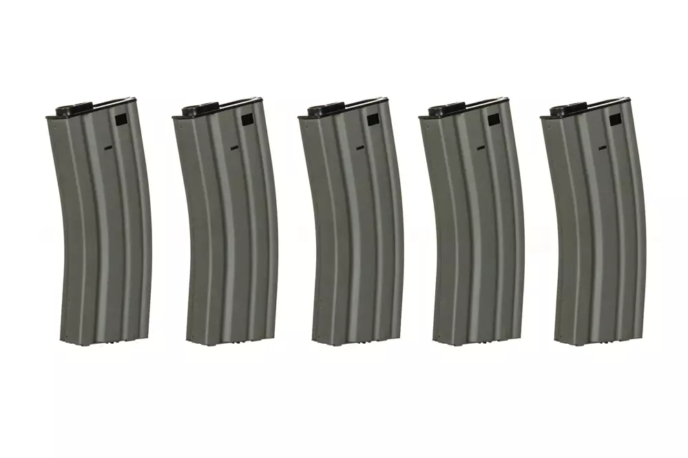 SPECNA ARMS Hi-Cap 300 BB M4/M16 Magazine - 5-Pack