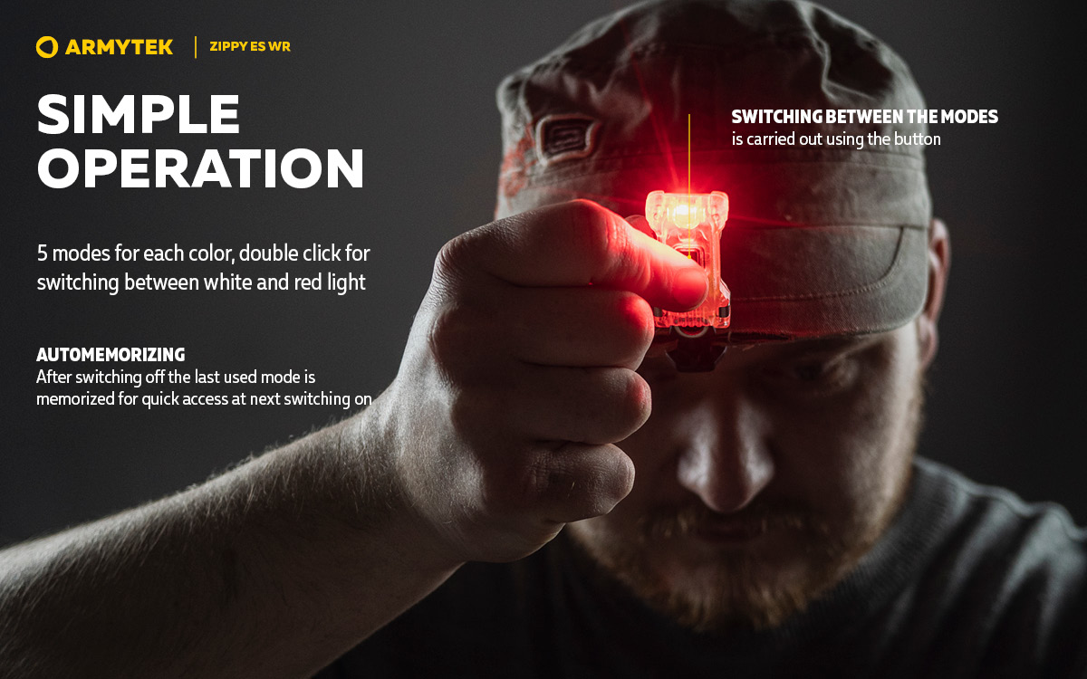 ARMYTEK Zippy WR Extended Set Yellow