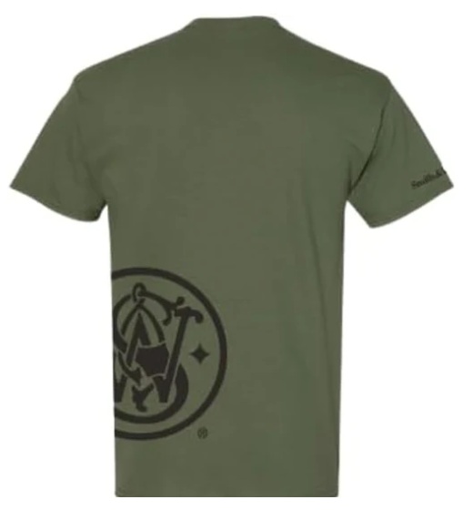 S&W Crewneck Wrap-Around Logo Short Sleeve