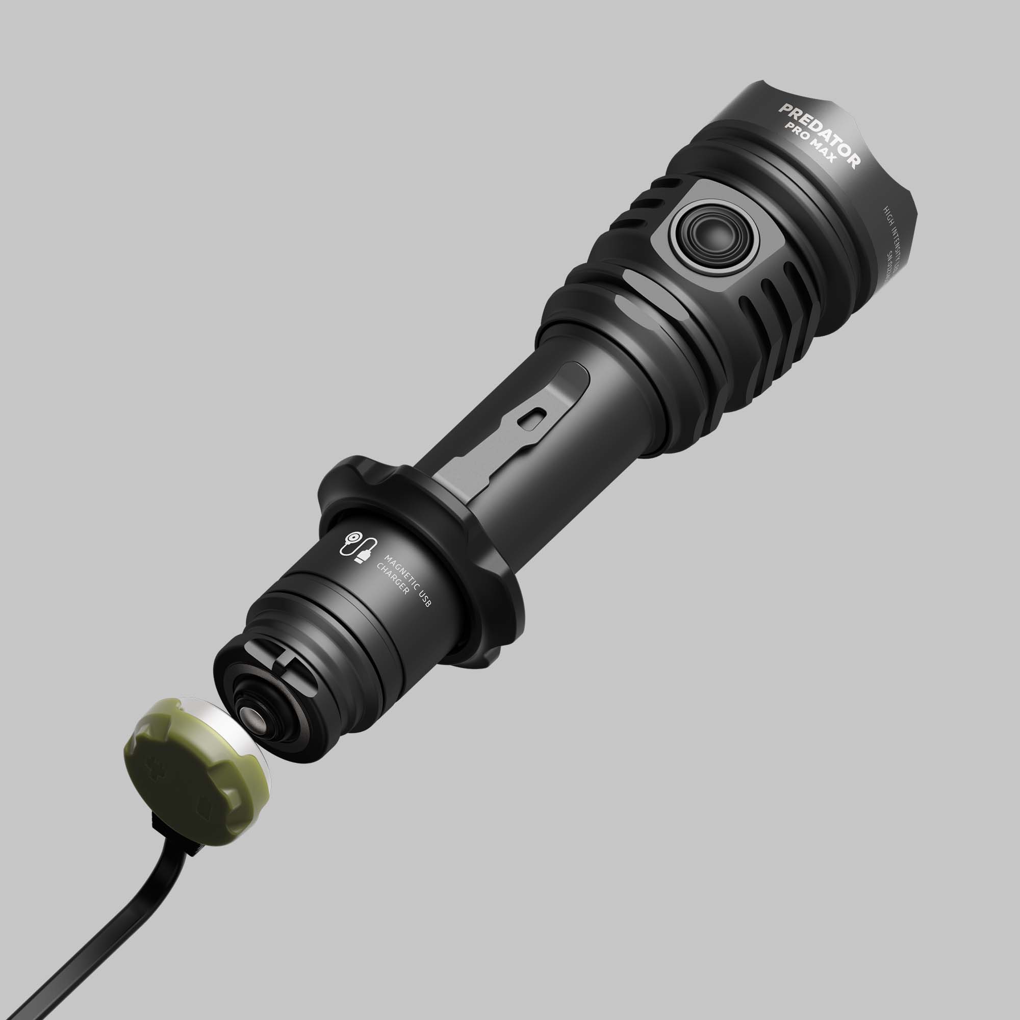 ARMYTEK Predator Pro Max Magnet USB PCB White