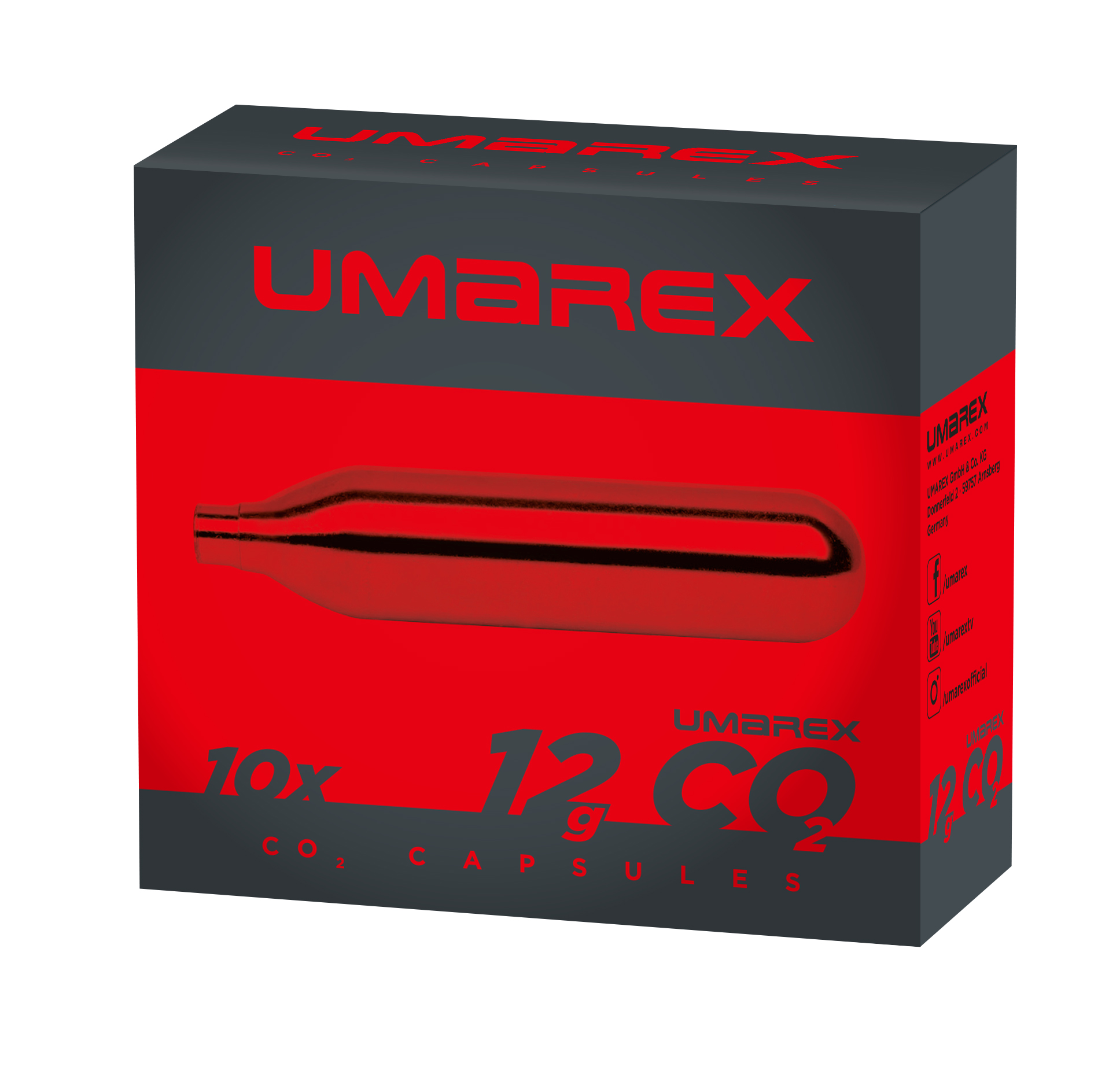 UMAREX CO2 Capsule 12gr Pack