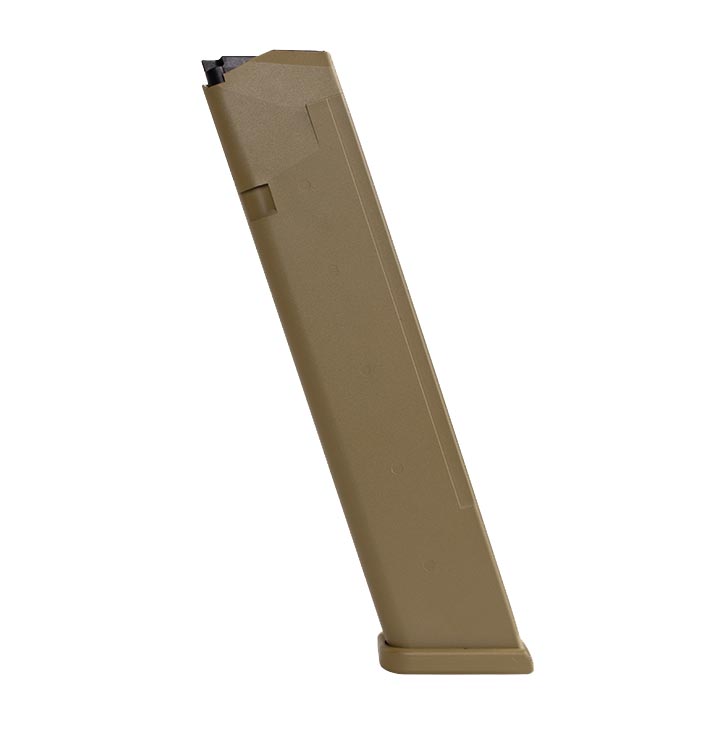 GLOCK Magazine 24 Rd (Coyote) for All Models in caliber 9x19 (excl. Slim)