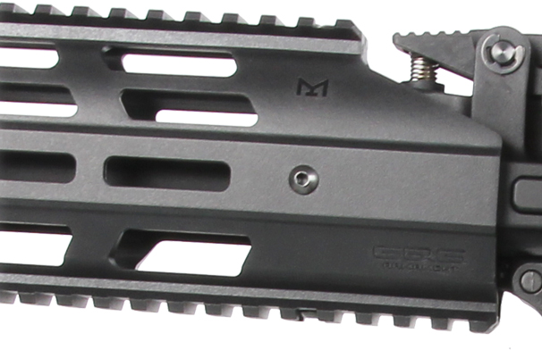 G G Airsoft Rifle Cm16 Lmg Stealth Black Sw 1