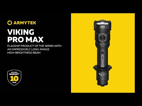 ARMYTEK Viking Pro Max Magnet USB PCB White