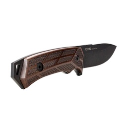 WOOX Rock 62 Walnut Knife Engraved