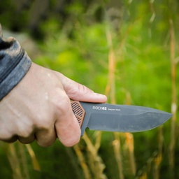 WOOX Rock 62 Walnut Knife Engraved