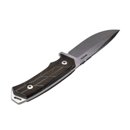 WOOX Rock 62 Micarta Knife Engraved