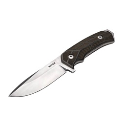 WOOX Rock 62 Micarta Knife Engraved