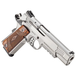 SW1911 E Series Tactical Rail S/S Gls Bead .45 Auto 5in 8rnd SAO