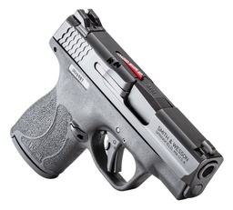 M&P 9 Shield Plus, White Dot Sights, Flat Trigger, Thumb Safety, Blk 9mm Luger 3.1in 2-10rnd TLCI