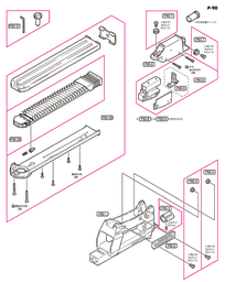 TOKYO MARUI P90 parts