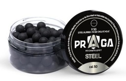 PRAGA DEFENSE Vesta Steel Rubber Balls .50 X50