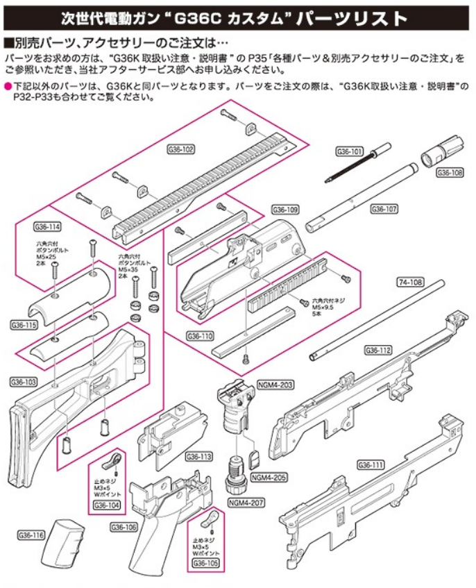 TOKYO MARUI G36c GC-45