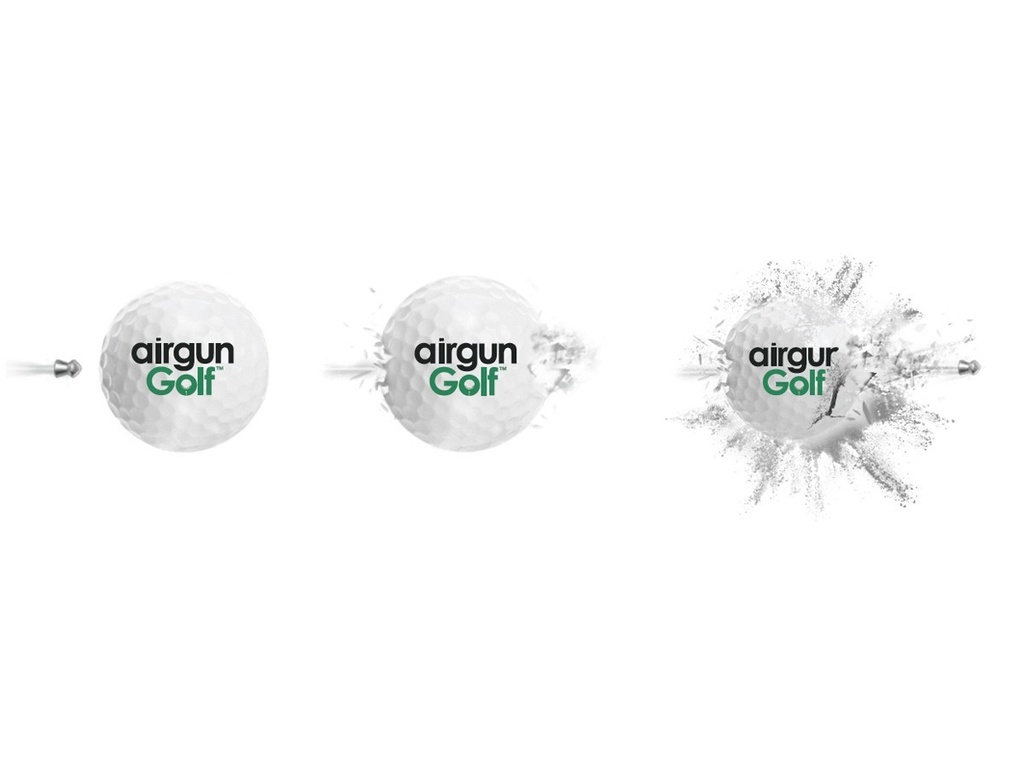 AIR VENTURI Airgun Golf Exploding Golf Ball 9ct