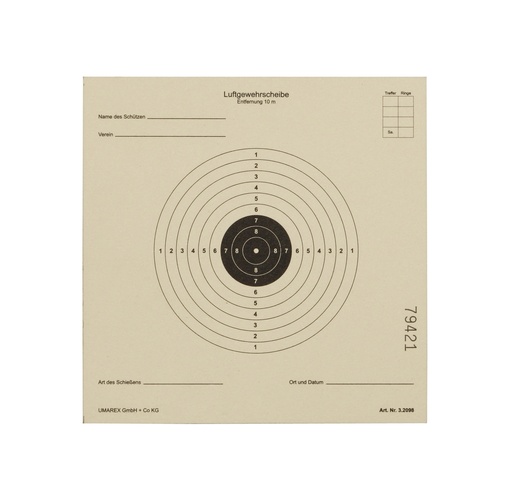 Umarex Paper Target 14 x 14cm