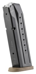 M&P Magazine, 9mm Luger, 17 round, Brown base plate