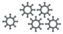 38 SUPER MOONCLIP 8RD, PACK OF 5