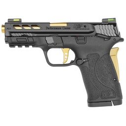 PC M&P 380 Shield EZ Ported Shield Gold Barrel .380 Auto 3.75in 8rnd TLCI SAO