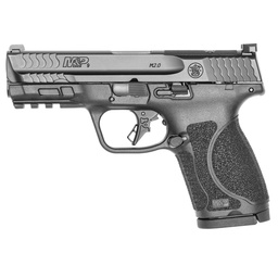 M&P 9 Compact M2.0, Optics Ready (W/Forward Serrations), Flat Trigger, 4" Barrel, Tritium NS, w 3ea. 15rd Mags
