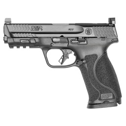 M&P 9 M2.0 Optics Ready NTS (W/Forward Serrations), Flat Trigger, Blk 9mm Luger 4.25in 17RD - Optic Height Night Sights