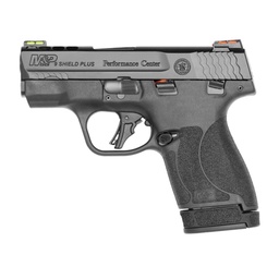 PC M&P 9 Shield Plus EDC Kit Fiber Optics Sights Ported Thumb Safety BLK 9mm Luger 3.1in 10/13rnd