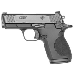 S&W CSX, White Dot Sights, Thumb Safety 9mm Luger, Blk 10/12rnd