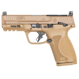M&P 9 Compact M2.0 OR Optic Ready Thumb Safety FDE 9mm Luger 4in 15rnd SF