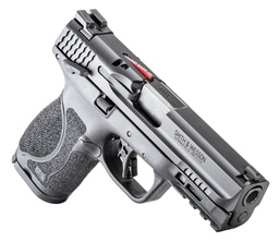 M&P 9 M2.0 Compact,White Dot Sights, Flat Trigger,Thumb Safety, Blk 9mm Luger 4in 2-10rd TLCI
