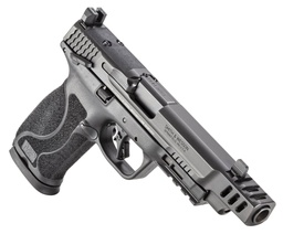 PC M&P 10mm M2.0 Ported Optic Ready, Tall Night Sights, Thumb Safety, Blk 10mm Auto 5.6in 15rnd SF