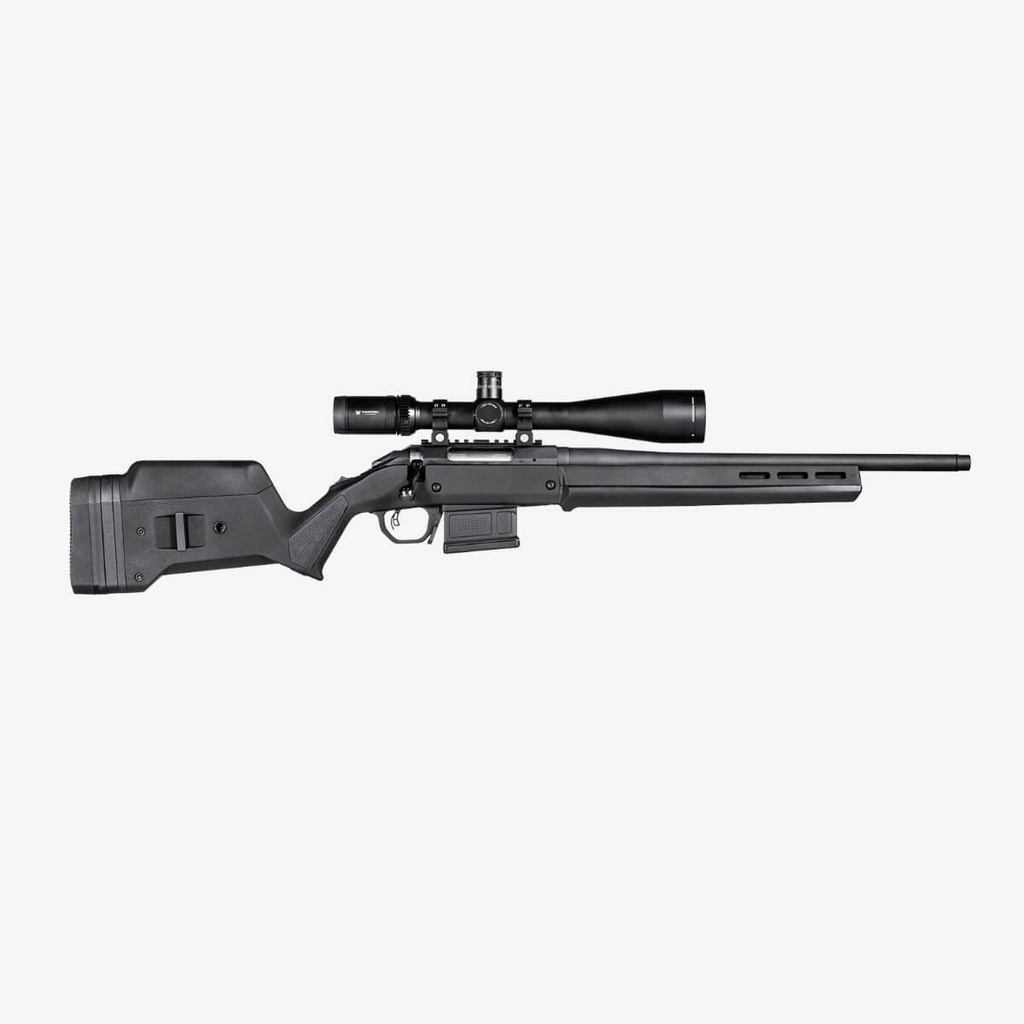 Hunter American Stock for Ruger American Short Action Black