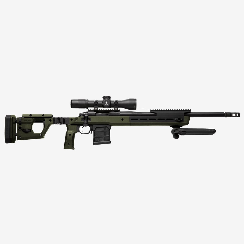 Pro 700 Chassis Rem 700 Short Action in Olive Drab Green
