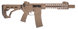 Delta Armory Airsoft Gun AR15 KeyMod 10" Charlie Eagle Tan